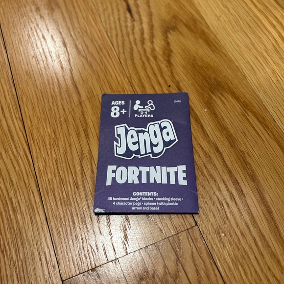 Hasbro Gaming Jenga: Fortnite Edition Game, Wooden Block Stacking Tower Game - Picture 4 of 5